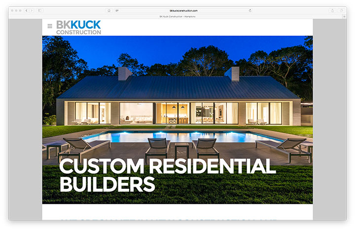 Website - BK Kuck Construction